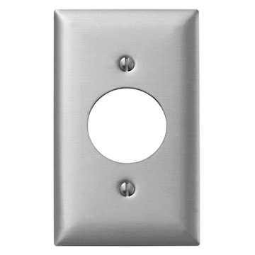 HUBBELL SA720 WALL PLATE 1G 1.60POALU