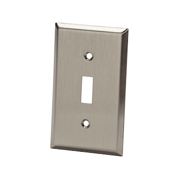 ABB CI97071 PLAQUE 1G INTERR ACIER INOX