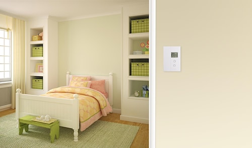 STELPRO DESIGN UT202NP THERMOSTAT ÉLECT. CONVECTION NON PROG. 2000W/240V (BLANC)