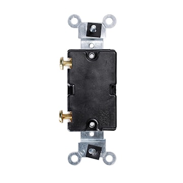 LEVITON 1101-CW INTERR 15A 1P 120/277VWHITE