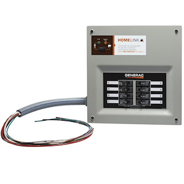 GENERAC POWER SYSTEMS 6854 ENS.30A HOMELINKS 8-10 CIRC CEMA 1 SURF/ENC.