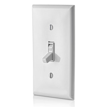 LEVITON 1451-2W INTERR 15A 1P 120V MALWHITE
