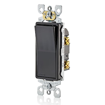 LEVITON 5601-P2E INTERR 15A 1P 120V DECNOIR