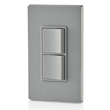 LEVITON 5634-GY SINGLE-POLE DEC SWITCH 15A 120/277V GRAY