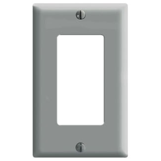 LEVITON 80401-GY PLAQUE 1G DEC PLAST GRIS