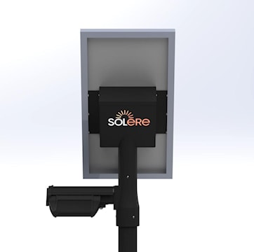 TECHNOLOGIES SOLERE INC O-BK-6650-BP SOLERE OPTIMA SOLAR LIGHTING SYSTEM BLACK