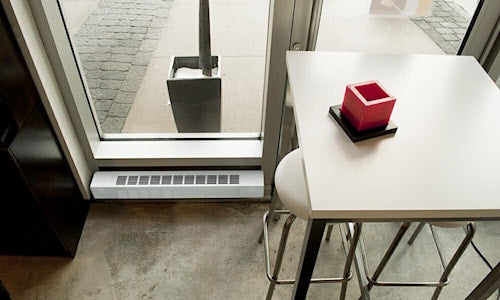 STELPRO DESIGN PDH0752W PLINTHE PORTE PATIO 4PI750W 240V BLANC