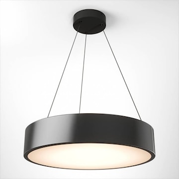 ARTIKA FOR LIVING INC. PDT-COC-BLJ ROUND PENDANT 20IN X72IN 28W 3/4/5K 120V BLACK