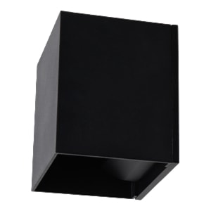 STANDARD PRODUCTS 70188 LED WALL LIGHT SQUARE UP/DOWN 15W 120V 5CCT BLACK