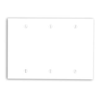 LEVITON 88033 PLAQUE 3G VIERGE BLANC