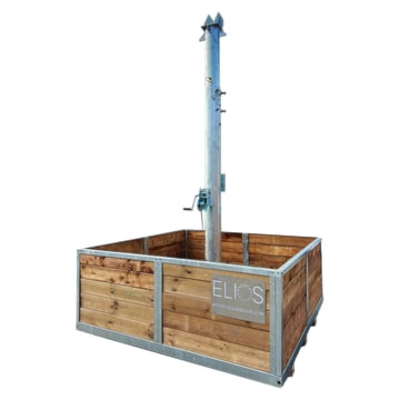 ELIOS TP-BA-8 PANIER A POTEAU ARBORA P8 A REMPLIR DE PIERRES