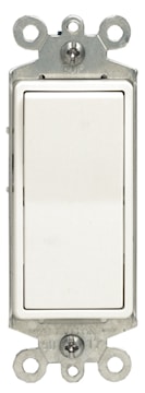 Interrupteur Decora 3 voies 15A 120/277V - Blanc