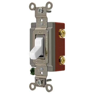 HUBBELL HBL1222W INTERR 20A 120/277VWHITE