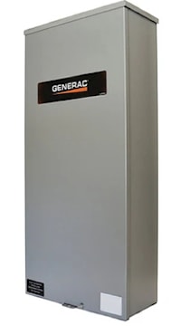 GENERAC POWER SYSTEMS RXSW400A3CUL COMMUTATEUR PRIMAIRE 400400A 120/240 NEMA3R CSA