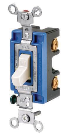 HUBBELL CS115W INTERR 15A 1P 120/277VBLANC