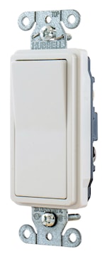 HUBBELL DS320W INTERR 20A 3V 120/277VDEC WHITE