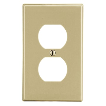 HUBBELL P8I PLAQUE 1G 1 DUPLEX IVOIRE