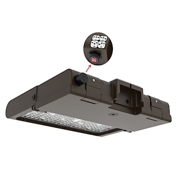 RAB DESIGN 082989 LUM PROJ LED 150W 347V 4K TYPE 5 BZ LM ADJUST 