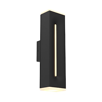 DALS LIGHTING LWJ16-CC-BK WALL LIGHT 17IN 20W5CCT 120V BLACK 