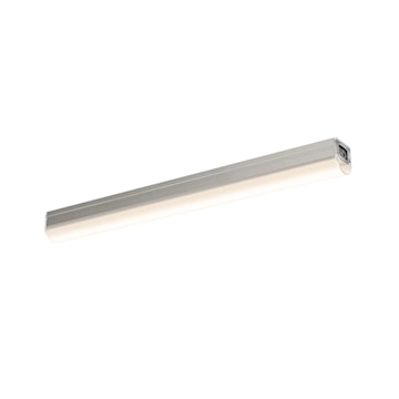 Barre lumineuse LED sous meuble au design fin et moderne, idéale pour un éclairage fonctionnel de cuisine ou de bureau.