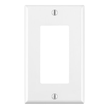 LEVITON 80401-CNW PLAQUE 1G DEC PLAST 347VBLANC