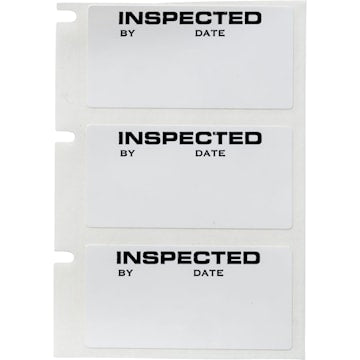 BRADY M6-30-423-INSP M6 30 423 INSP ETIQ 0.75X1.5 POLYES INSP