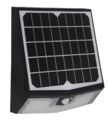 TADD LLC-LIGHT EFFICIENT DESIG SL-SWL-15W-40K-BK-G2 LUM MURAL DEL 15W 1500LM4K SOLAIRE / PC / DM