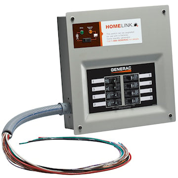 GENERAC POWER SYSTEMS 6852 ENS 30A HOMELINK 8-10 CIRC CEMA 1 SURF/ENC