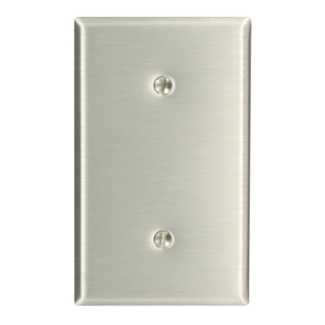 LEVITON 84019 PLAQUE 1G VIERGE SS