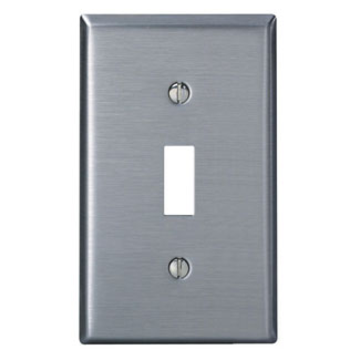 LEVITON 84001 PLAQUE 1G INTERR SS