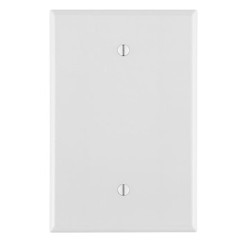LEVITON 88114 BLANK PLATE WHITE 