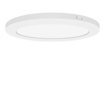 PRODUITS STANDARD 68713 PLAFONNIER DEL 5PO 6W 120V 3CCT ROND BLANC DIM