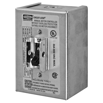 HUBBELL HBL1379 30A 3P NEMA 1 SWITCH DISCONNECT