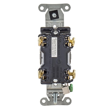 HUBBELL CSB220W INTERR 20A 120/277VDUPLEX BLANC