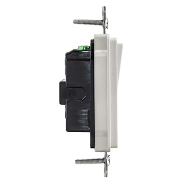 HUBBELL DS120W INTERR 20A 1P 120/277VDEC BLANC