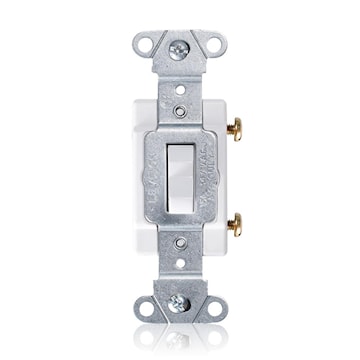 LEVITON 18201-W INTERR 15A 1P 347V WHITE