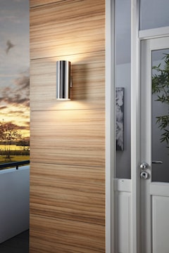 EGLO CANADA INC 90121A ASCOLI EXT WALL STAINLESS STEEL 2X75W PAR30 