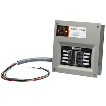 GENERAC POWER SYSTEMS 6852 ENS 30A HOMELINK 8-10 CIRC CEMA 1 SURF/ENC