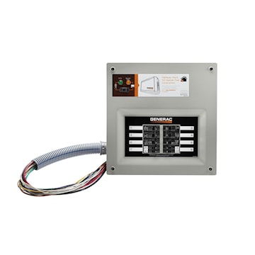 GENERAC POWER SYSTEMS 9854 ENS.50A HOMELINK 10 16 CIRC CEMA 1 SURF/ENC