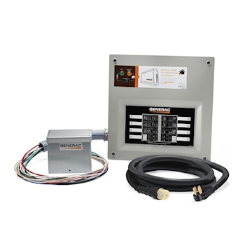 GENERAC POWER SYSTEMS 9855 ENS.50A HOMELINKS 10-16CIRC CEMA 1 SURF/ENC.