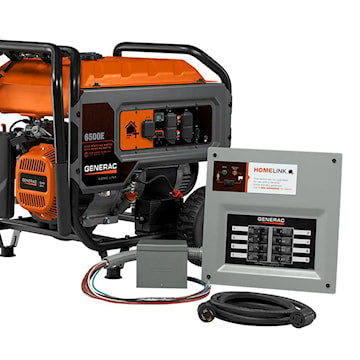 GENERAC POWER SYSTEMS 9855 ENS.50A HOMELINKS 10-16CIRC CEMA 1 SURF/ENC.
