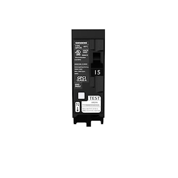 SIEMENS US2:QF115ANCSA DISJ 1P 15A 10KA GFCI NEUTRAL PLUG-IN 