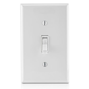 LEVITON 1451-2W INTERR 15A 1P 120V MALWHITE