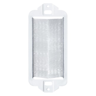 LEVITON 41075-DBW DECORATOR BRUSH FIBER INSERT WHITE 