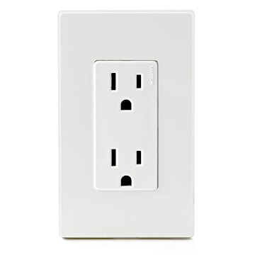 LEVITON 5325-W RECEPT 15A 125V DEC DUPLEX WHITE (AI) 