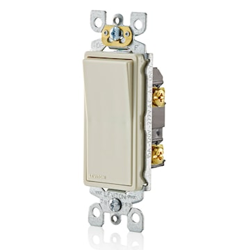 LEVITON 5601-P2T INTERR 15A 120V DEC AMANDE CLAIR
