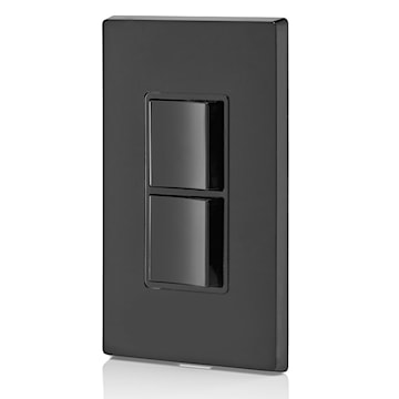 LEVITON 5634-E DOUBLE INTERR 15A 1P 120V BLACK