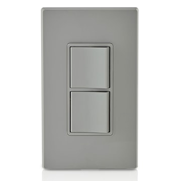 LEVITON 5634-GY SINGLE-POLE DEC SWITCH 15A 120/277V GRAY