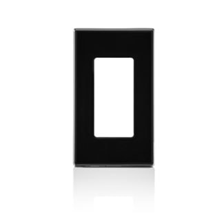 LEVITON 80301-SE PLAQUE 1G DEC SANS VISNOIR EBENE