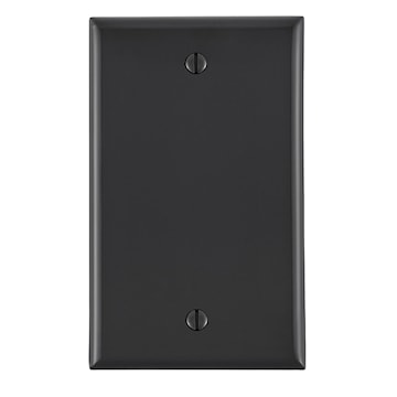LEVITON 80714-E 1G PLATE SHUTTER MOUNTED IN BLACK THERMO BOX 